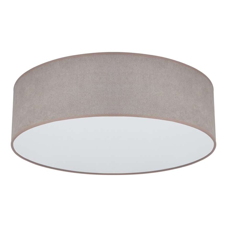 Duolla - Luminária de Teto LED CORTINA LED/26W/230V diâmetro 45 cm 4000K castanho