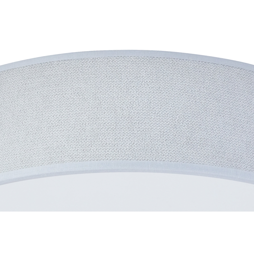 Duolla - Plafon LED CORTINA LED/26W/230V diâmetro 30 cm 4000K cinza