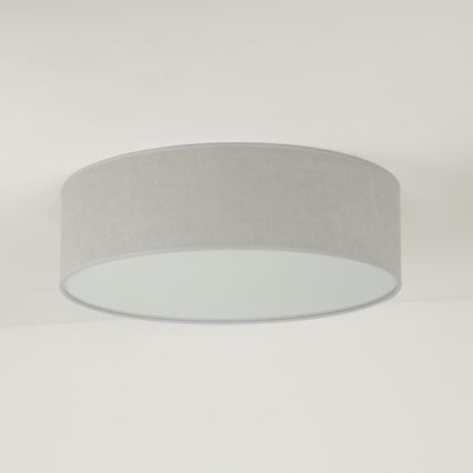 Duolla - Luminária de Teto LED CORTINA LED/26W/230V diâmetro 45 cm 4000K cinza