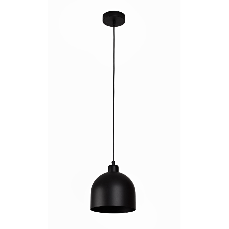 Duolla - Lustre em cabo IRONLINE 1xE27/15W/230V Ø17 cm preto