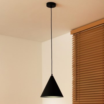 Duolla - Lustre pendente com cabo IRONLINE 1xG9/3W/230V Ø 25 cm preto