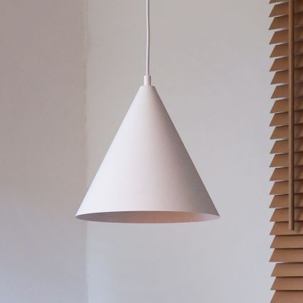 Duolla - Lustre pendente em cabo IRONLINE 1xG9/3W/230V Ø 25 cm branco