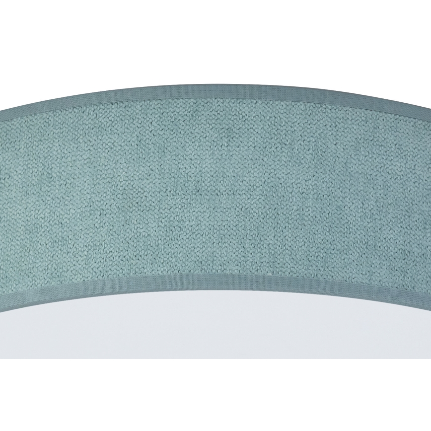 Duolla - Plafon LED CORTINA LED/26W/230V diâmetro 30 cm 4000K turquesa