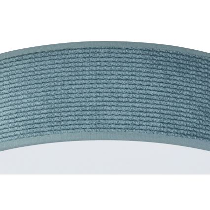 Duolla - Plafon LED CORTINA LED/26W/230V diâmetro 30 cm 4000K turquesa