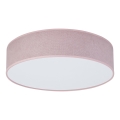 Duolla - Plafon LED CORTINA LED/26W/230V diâmetro 30 cm 4000K rosa