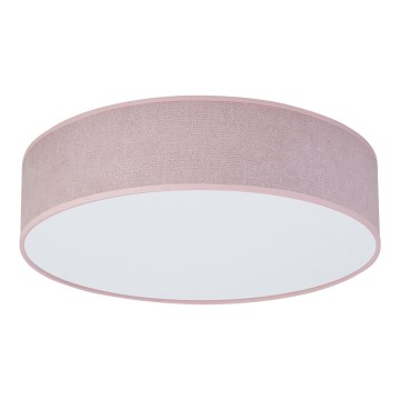 Duolla - Plafon LED CORTINA LED/26W/230V diâmetro 30 cm 4000K rosa