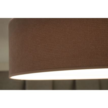 Duolla - Plafon LED CORTINA LED/26W/230V diâmetro 45 cm 4000K rosa