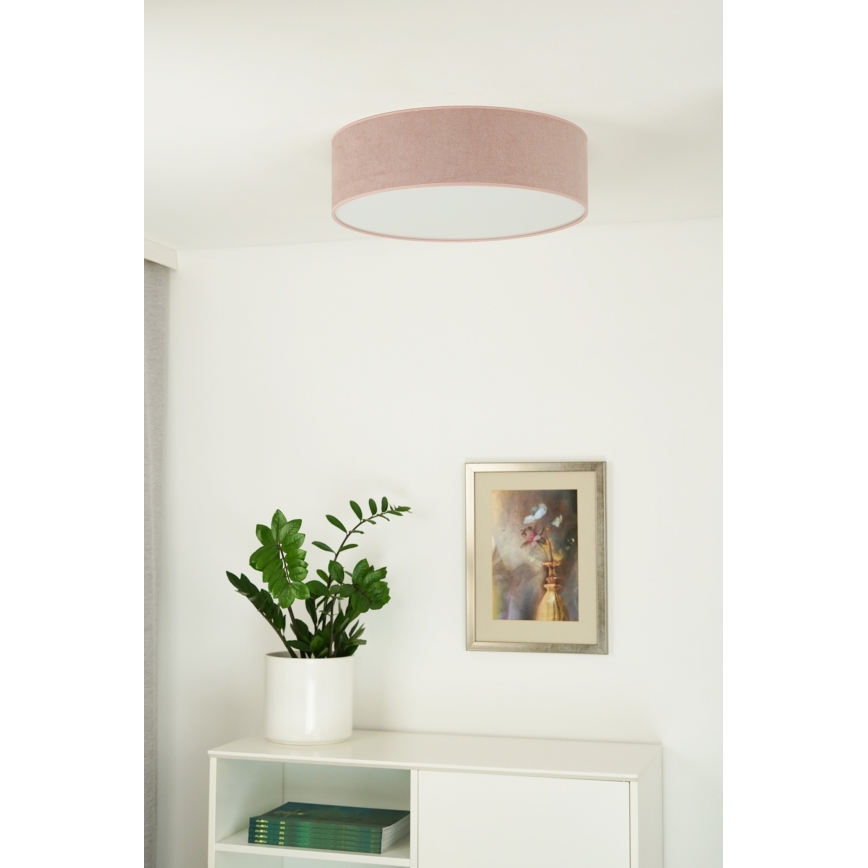 Duolla - Plafon LED CORTINA LED/26W/230V diâmetro 45 cm 4000K rosa