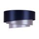 Duolla - Stropní svítidloTRIO 3xE27/15W/230V diâmetro 60 cm azul/prateado/cobre