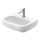 Duravit 23115500002 - Lavatório suspenso D-CODE 55x43 cm, em cerâmica, acabamento branco brilhante