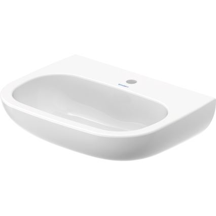 Duravit 23116000002 - Lavatório suspenso D-CODE 60x46 cm, cerâmica, branco brilhante
