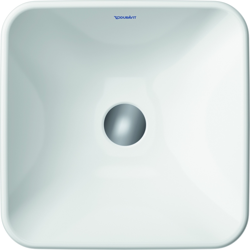 Duravit 2397400070 - Lavatório sobre bancada D-NEO 40x40 cm cerâmica/branco brilhante