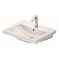 Duravit 23996000002 - Lavatório suspenso D-CODE 60x48 cm cerâmica/branco brilhante