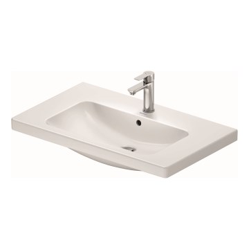 Duravit 23998000002 - Lavatório suspenso D-CODE 80x48 cm cerâmica/branco brilhante