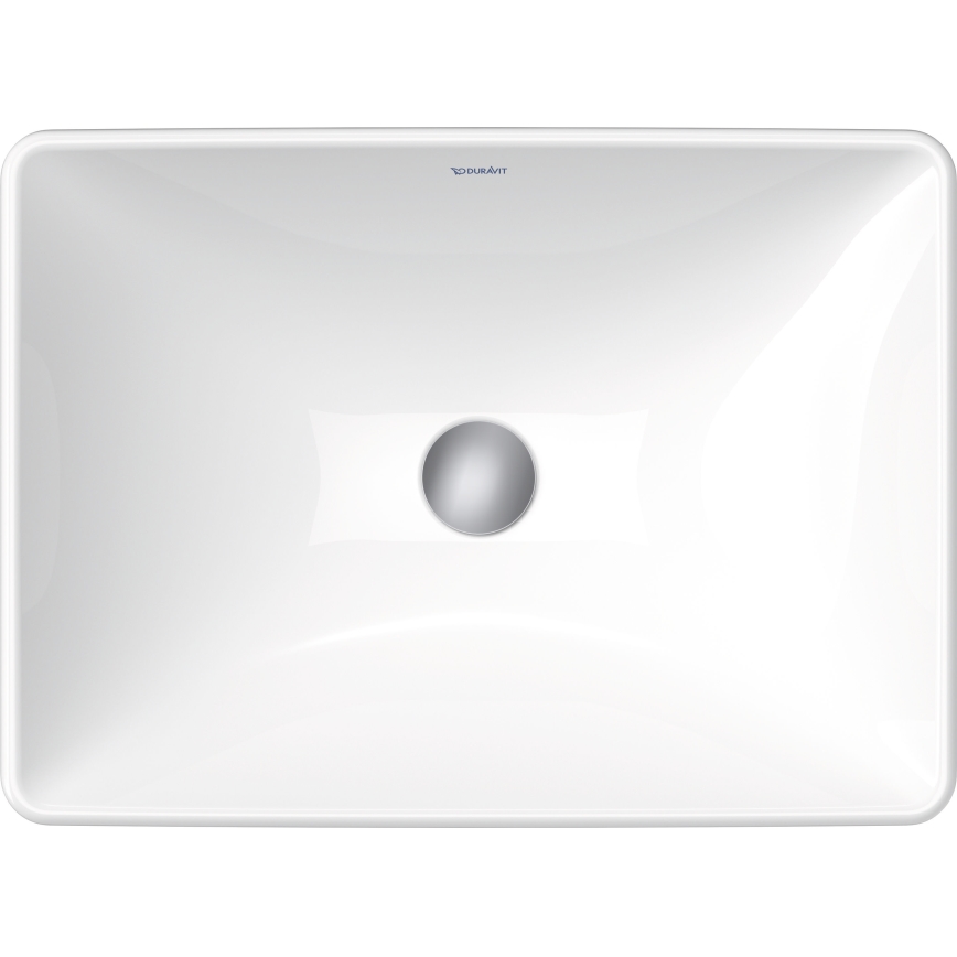 Duravit 358600079 - Lavatório de encastrar D-NEO 60 x 44 cm cerâmica/branco brilhante