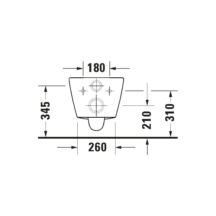 Duravit 49030900B2 - Sanita suspensa com assento D-CODE cerâmica/branco brilhante