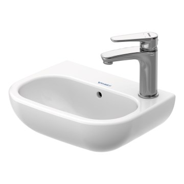 Duravit 7053600082 - Lavatório suspenso D-CODE 36x27 cm cerâmica/branco brilhante