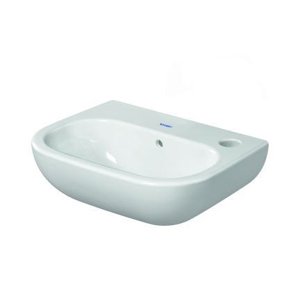 Duravit 7053600082 - Lavatório suspenso D-CODE 36x27 cm cerâmica/branco brilhante