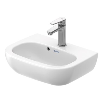 Duravit 7054500002 - Lavatório suspenso D-CODE 45x34 cm cerâmica/branco brilhante