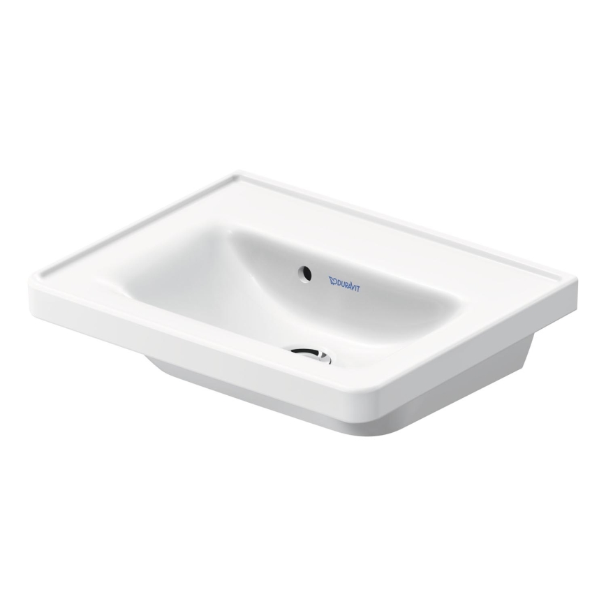 Duravit 742500060 - Lavatório suspenso D-NEO 50x40 cm cerâmica/branco brilhante