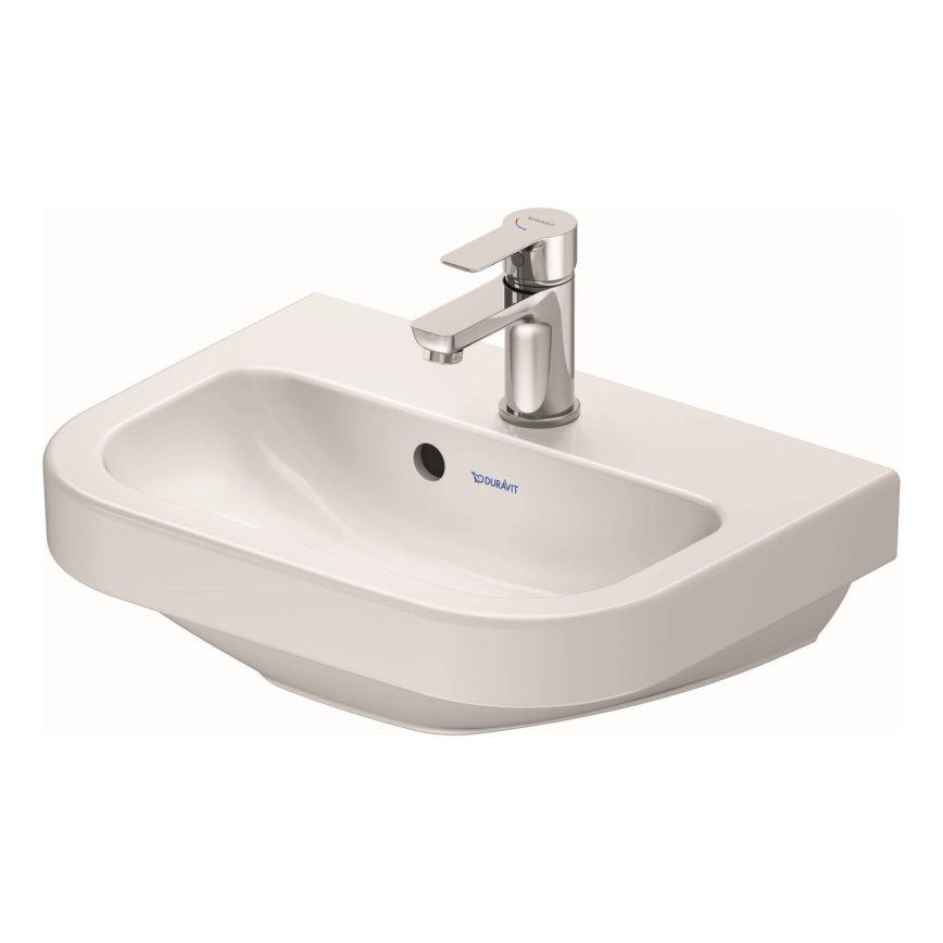 Duravit 7484500002 - Lavatório suspenso D-CODE 45x33,5 cm cerâmica/branco brilhante