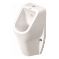 Duravit 828300000 - Pisoár sem aro D-CODE, entrada superior, saída traseira, cerâmica/branco brilhante