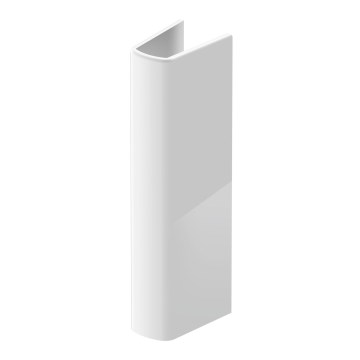 Duravit 8632700002 - Capa para sifão D-CODE 70,5x19 cm cerâmica/branco brilhante