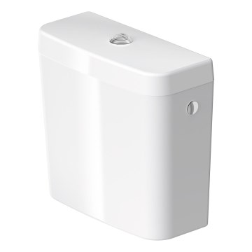 Duravit 927000004 - Cisterna de descarga para sanita D-CODE 6/3l cerâmica/branco