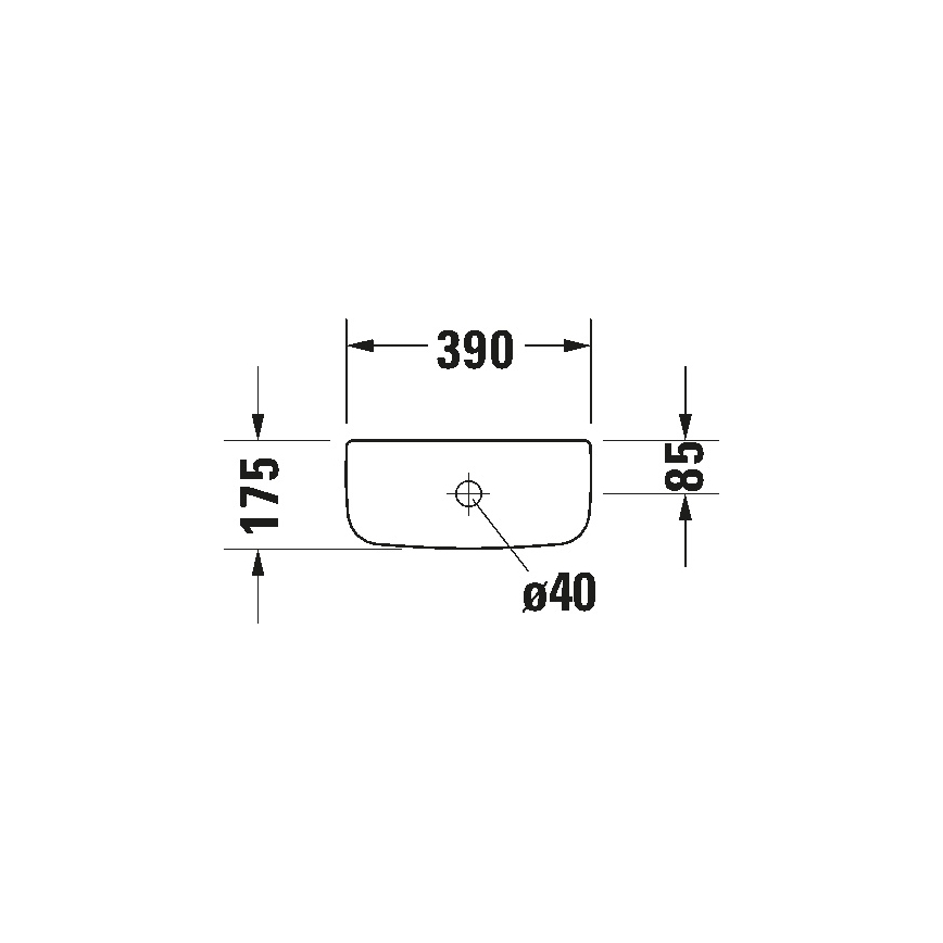Duravit 927000004 - Cisterna de descarga para sanita D-CODE 6/3l cerâmica/branco