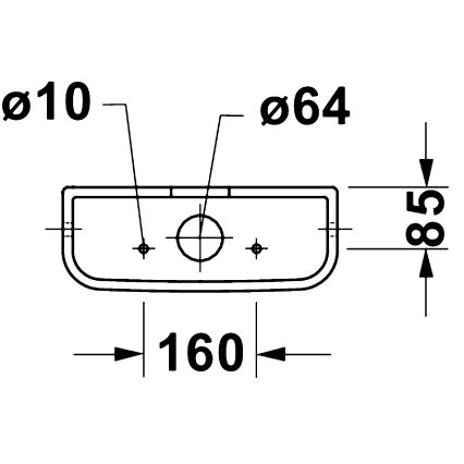 Duravit 9530000852 - Cisterna de descarga para WC D-CODE 4,5/3l cerâmica/branca