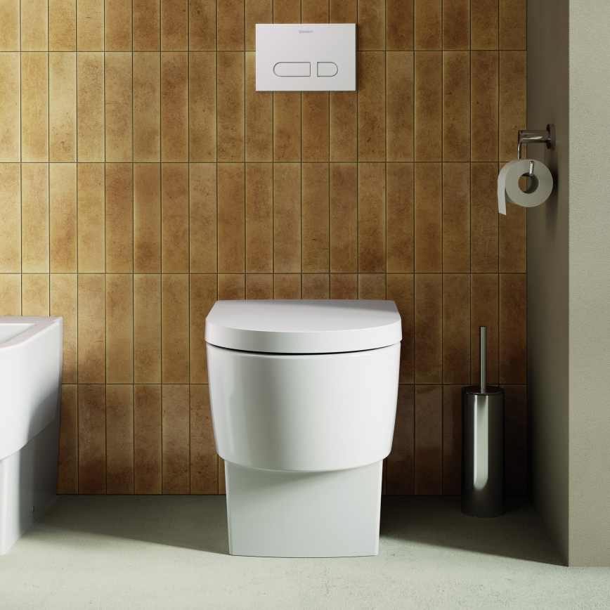 Duravit 99261000 - Suporte para papel higiénico D-CODE cromado brilhante