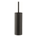 Duravit 99284600 - Escova de WC de pé D-CODE, preto mate