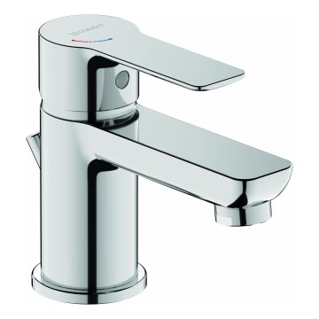 Duravit DC1013001010 - Torneira para lavatório + válvula D-CODE, cromado brilhante