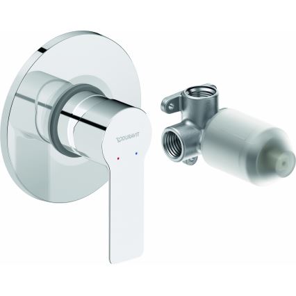 Duravit DC4210007010 - Misturador de duche para instalação encastrada D-CODE cromo brilhante