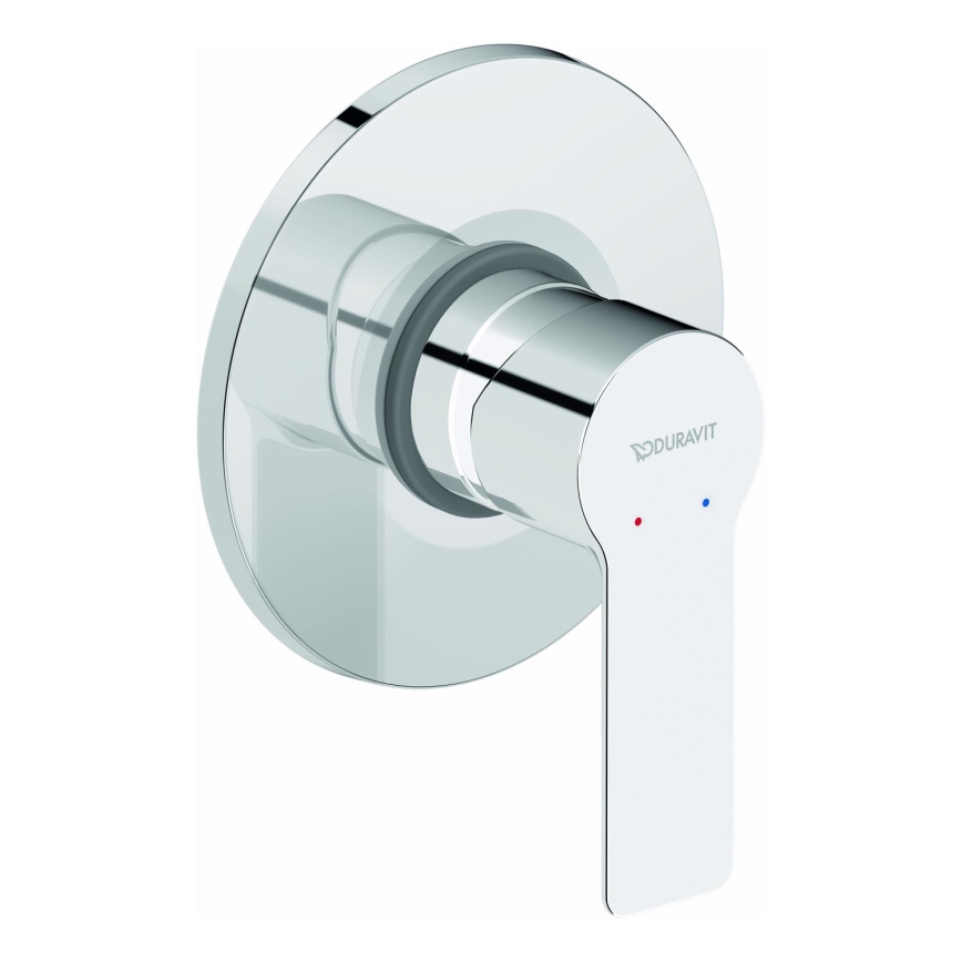 Duravit DC4210007010 - Misturador de duche para instalação encastrada D-CODE cromo brilhante