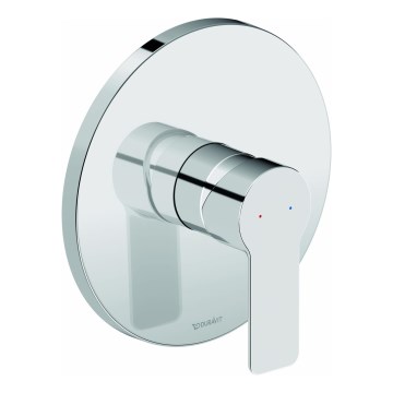 Duravit DC4210010010 - Bateria de duche para instalação encastrada D-CODE, cromo brilhante