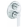 Duravit DC5210008010 - Misturador de duche para instalação encastrada D-CODE cromo brilhante