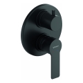 Duravit DC5210008046 - Bateria de duche para instalação encastrada D-CODE preto mate