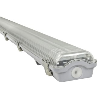 e2 elektro - Luminária técnica LED para tubos fluorescentes CLASSIC-POWER 2xG13/24W/230V 4000K 158,3 cm IP65