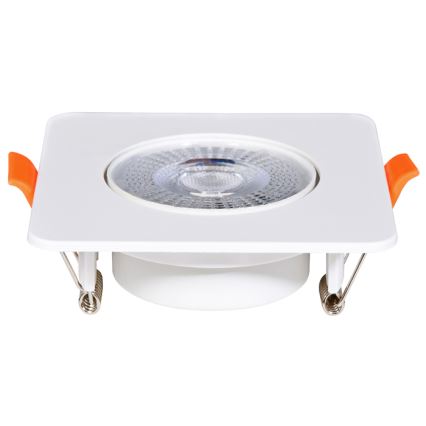 Foco de encastrar LED com regulação KENT LED/3/5/7W/230V 3000/4000/6000K 9x9 cm branco