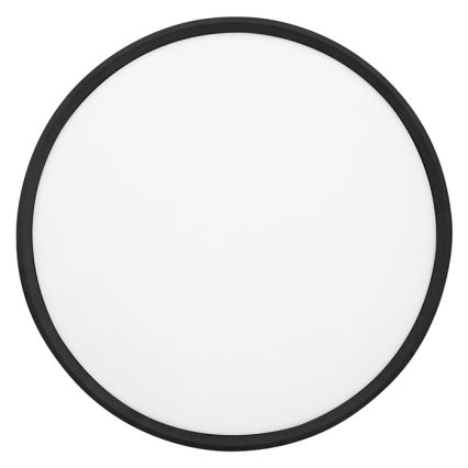 Iluminação de teto LED SALY LED/40W/230V 3000/4000/6000K diâmetro 50 cm IP40 preto