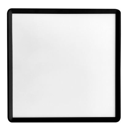 Iluminação de teto LED TERY LED/24W/230V 3000/4000/6000K 30x30 cm IP40 preto