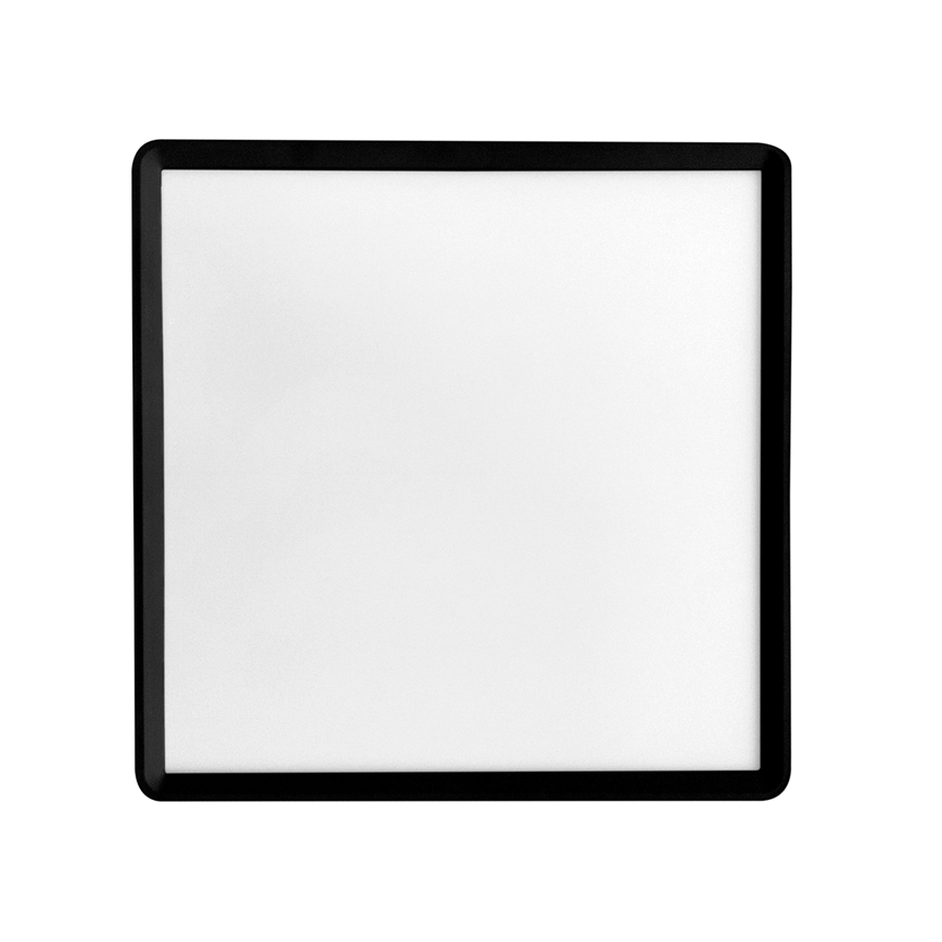 Iluminação de teto LED TERY LED/24W/230V 3000/4000/6000K 30x30 cm IP40 preto
