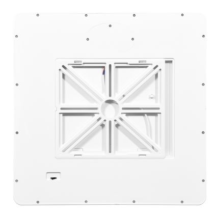 Iluminação de teto LED TERY LED/24W/230V 3000/4000/6000K 30x30 cm IP40 preto