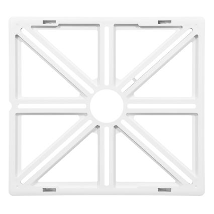 Iluminação de teto LED TERY LED/32W/230V 3000/4000/6000K 40x40 cm IP40 preto