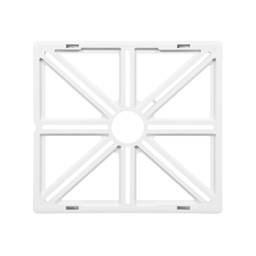 Iluminação de teto LED TERY LED/32W/230V 3000/4000/6000K 40x40 cm IP40 preto