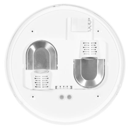 Iluminação de teto exterior com sensor HECTOR 2xE27/60W/230V diâmetro 40 cm IP44 opaco branco