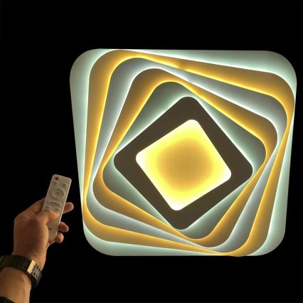 Iluminação de teto LED com regulação MODERNA LED/210W/230V 2700-6500 + controlo remoto