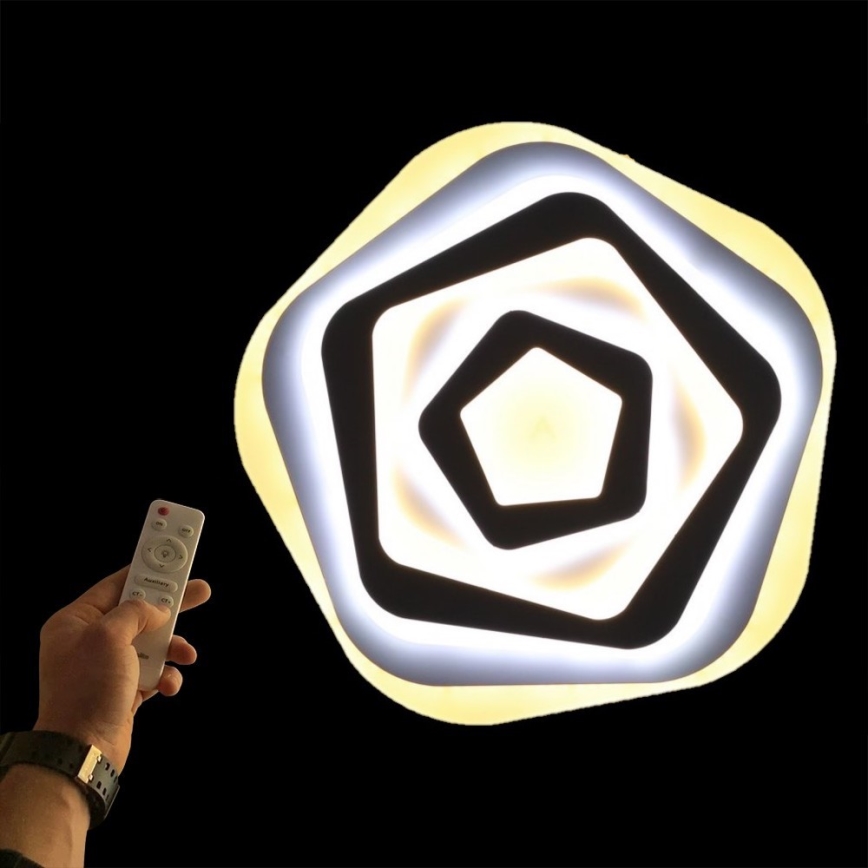 Iluminação de teto LED com regulação DRAGO LED/80W/230V 2700-6500K + controlo remoto