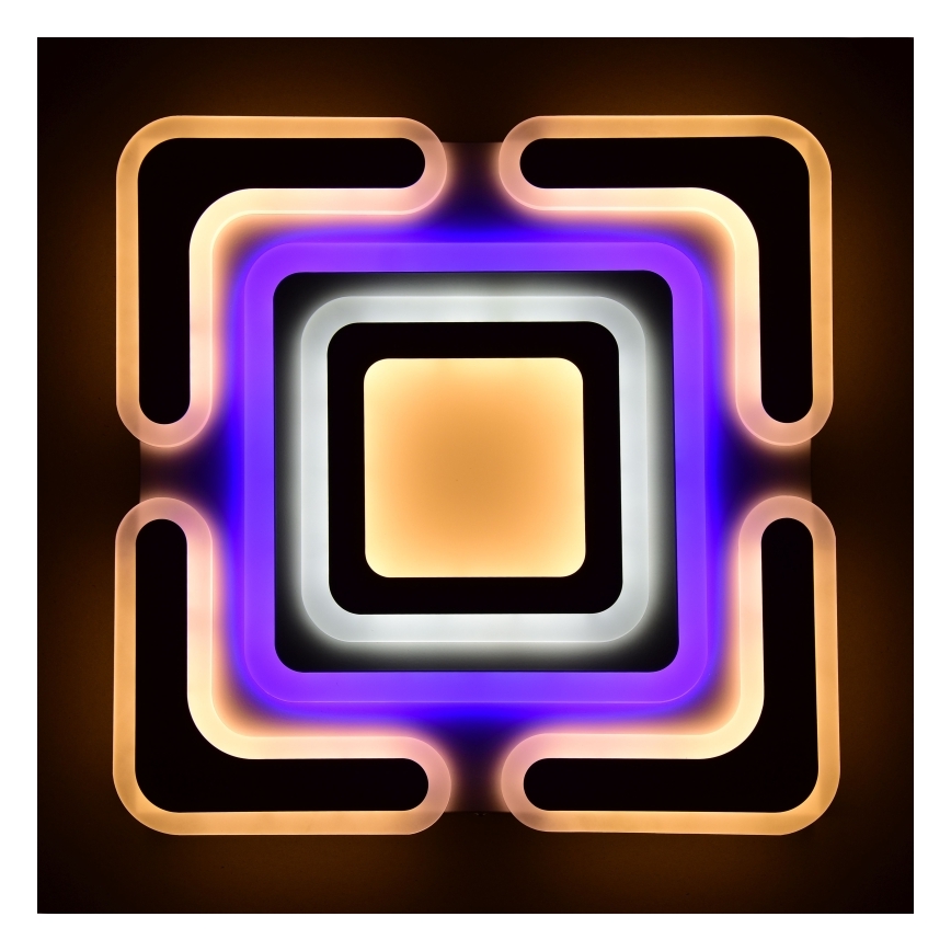 Iluminação de teto LED com regulação TIPO LED/120W/230V 2700-6500K multicolor + controlo remoto